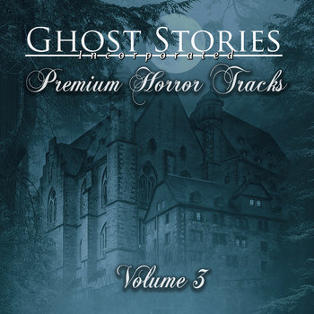 album cover for premium horror music tracks volume three